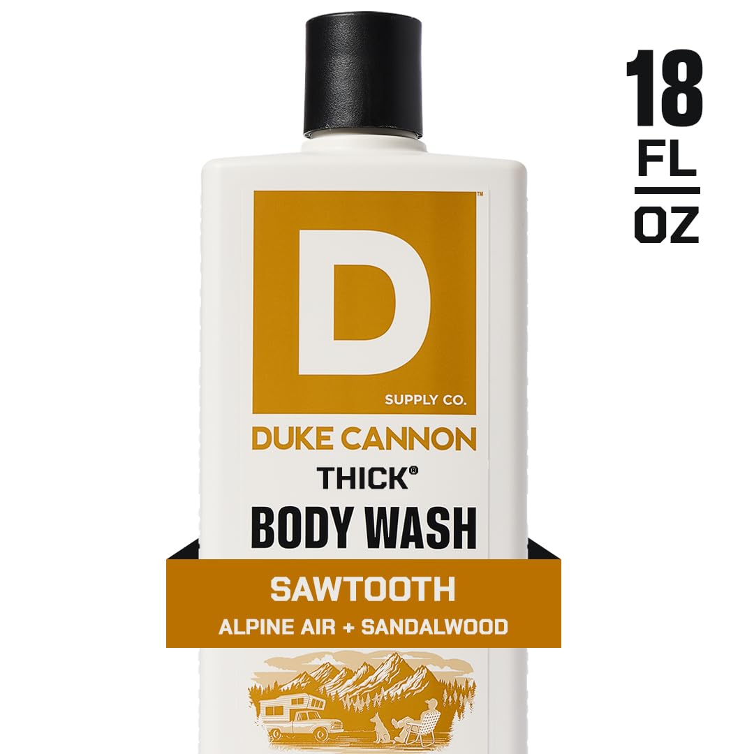 Duke Cannon Tea Tree Hair Wash lather closeup highlights conditioning benefits
