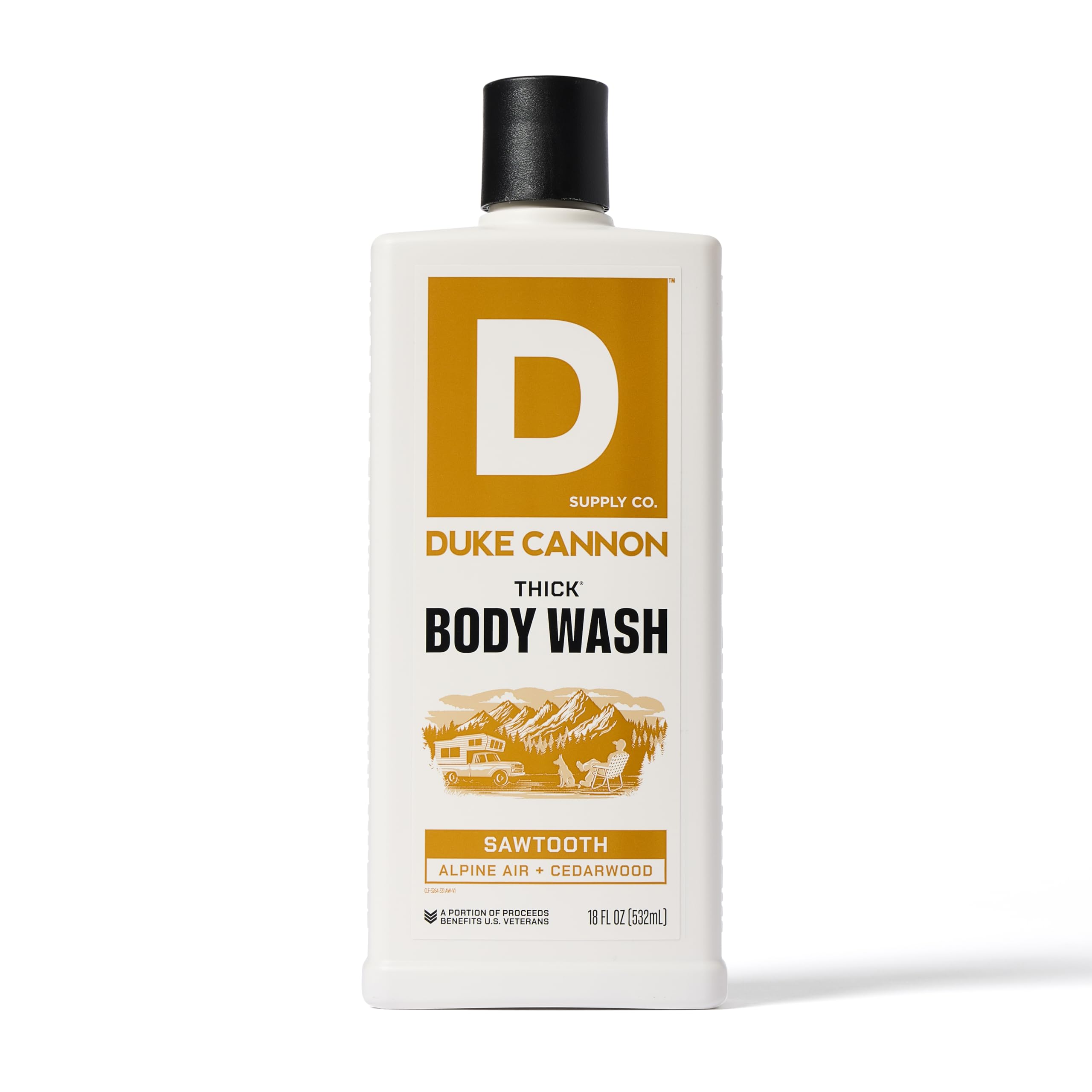 Duke Cannon Midnight Swim bottle emphasizes a fresh feel for active days.