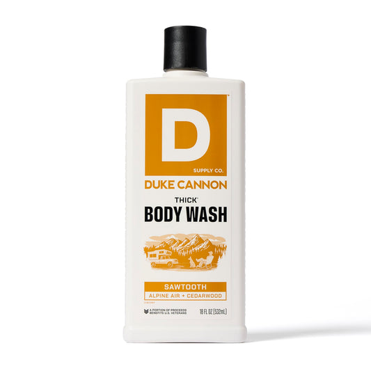 Duke Cannon Midnight Swim bottle emphasizes a fresh feel for active days.
