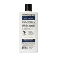 Duke Cannon THICK Midnight Swim bottle with crisp aquatic notes for an energized cleanse.