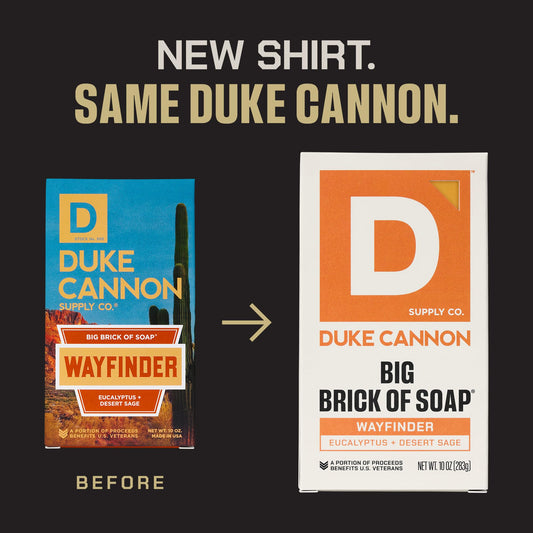 Duke Cannon Wayfinder bar soap bundle lather close-up highlighting rich, long-lasting foam