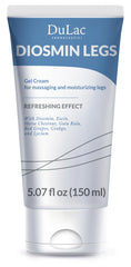 Dulàc Diosmin Legs Gel Cream bottle for daily leg comfort and minty aroma.