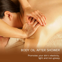 Dumie Body Firming Oil jojoba ingredients emphasize deep nourishment