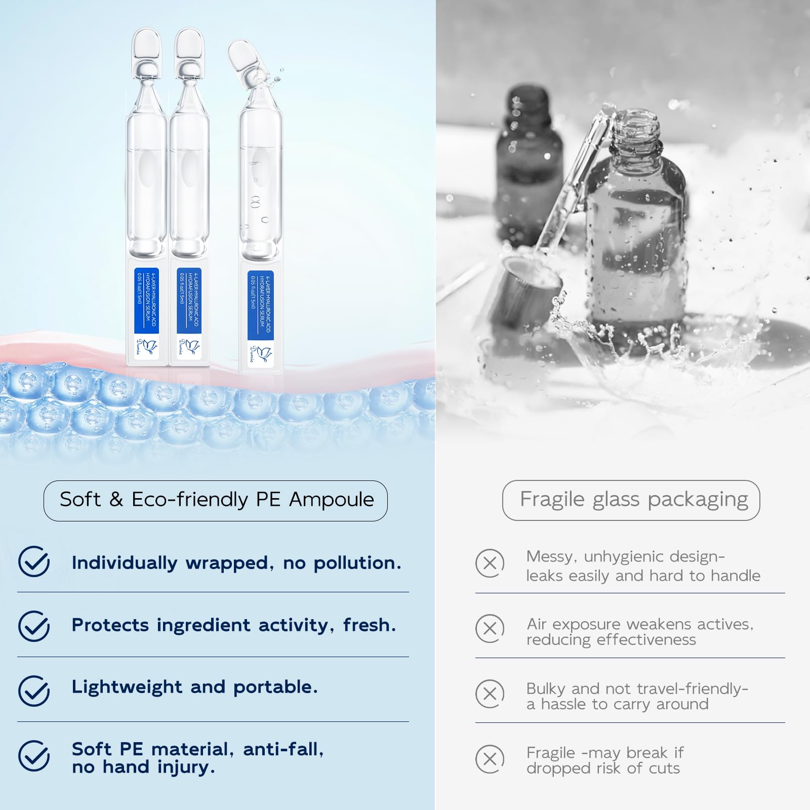 Dumie panthenol and allantoin soothing redness and irritation.