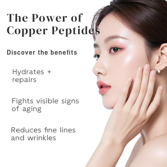 Dumie serum pump dispensing on clean hand