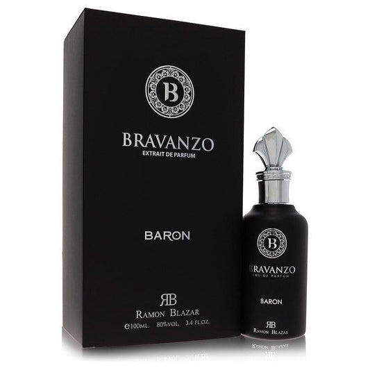 Dumont Bravanzo Baron perfume bottle, ideal for evening wear with a lasting scent.