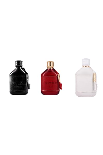 Dumont Nitro Red bottle for bold daytime wear