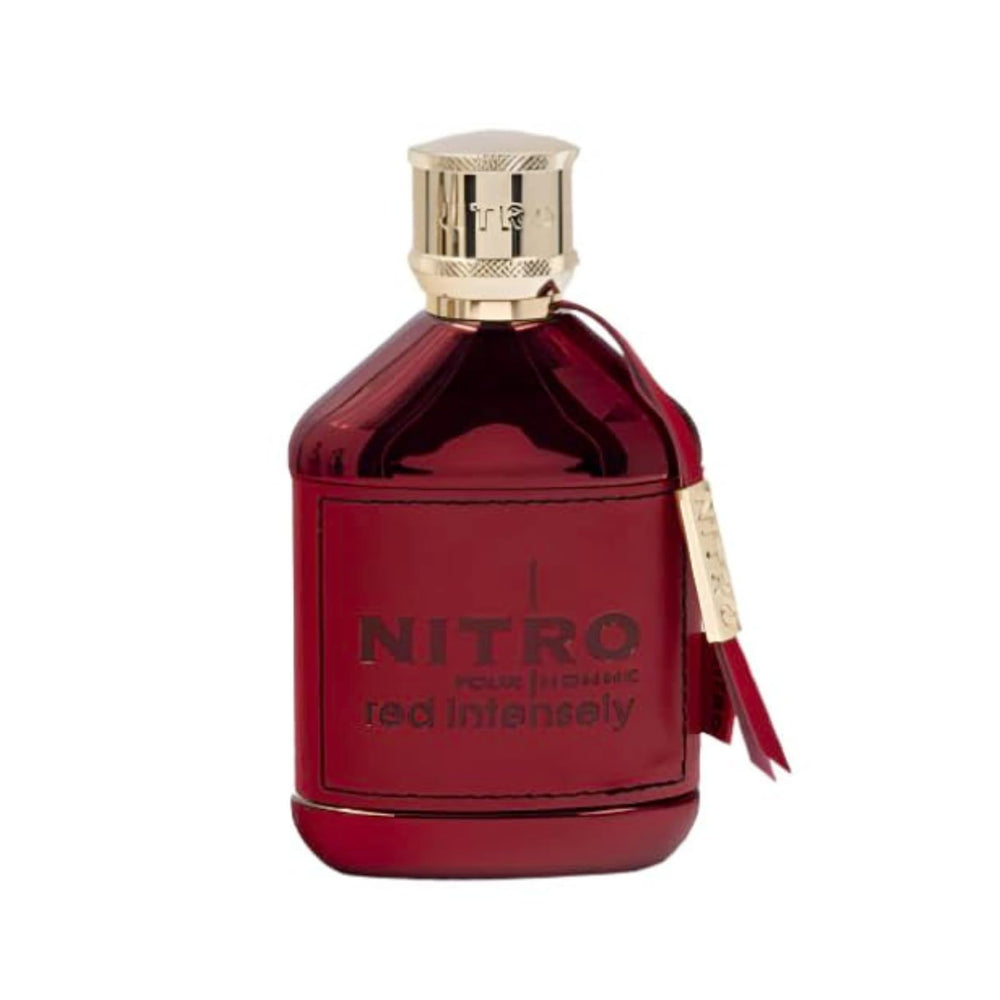 Dumont Nitro Red packaging closeup emphasizing premium materials for refined presence