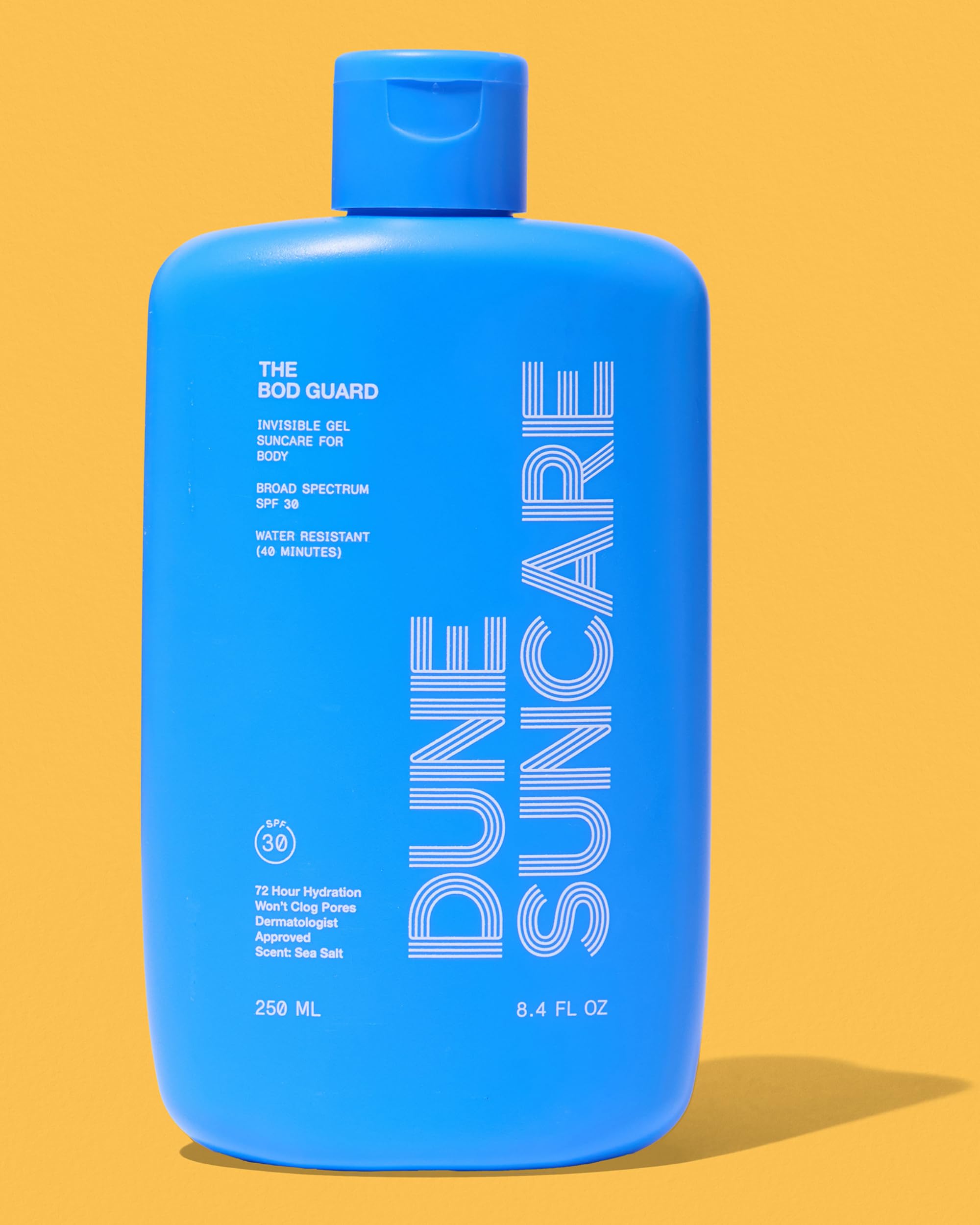 DUNE SUNCARE The Bod Guard dermatologists-approved sunscreen made in the USA.
