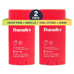 Duradry clinical-strength stick delivering long-lasting odor protection for busy days