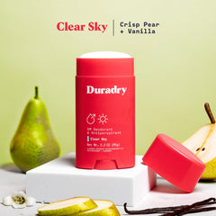 Duradry underarm protection supports an active lifestyle.