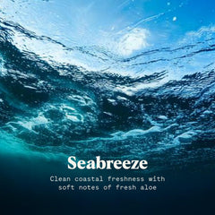 Duradry Seabreeze after-shower application steps for best results.