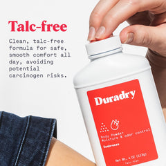 Duradry Seabreeze fragrance swatch reveals the Seabreeze scent.