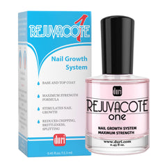 Duri Rejuvacote 1 bottle close-up showing nail repair and growth