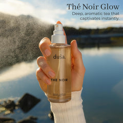 DUSA Thé Noir body and hair mist provides all-day fragrance plus light hydration.