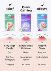 DWEasyDerm vegan and cruelty-free certification logo visible.