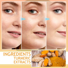 DWDiWen turmeric face serum bottle offering lightweight hydration and glow