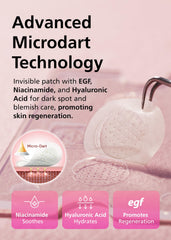 DWEasyDerm 285µm micro-point detail indicates gentle, targeted delivery.