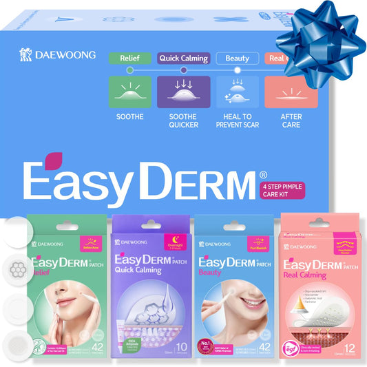 DWEasyDerm Easyderm patch gift set packaging highlights discreet, gift-ready presentation