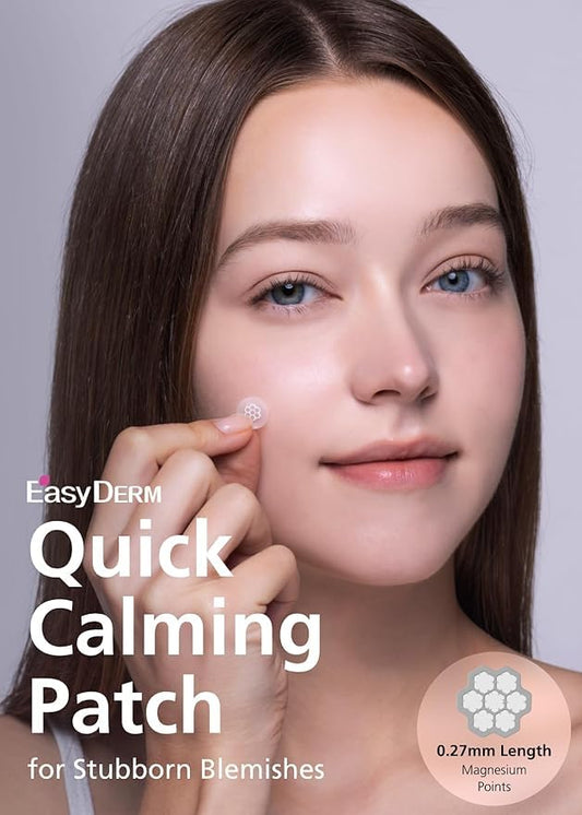 DWEasyDerm magnesium microdots target blemishes overnight for calmer skin