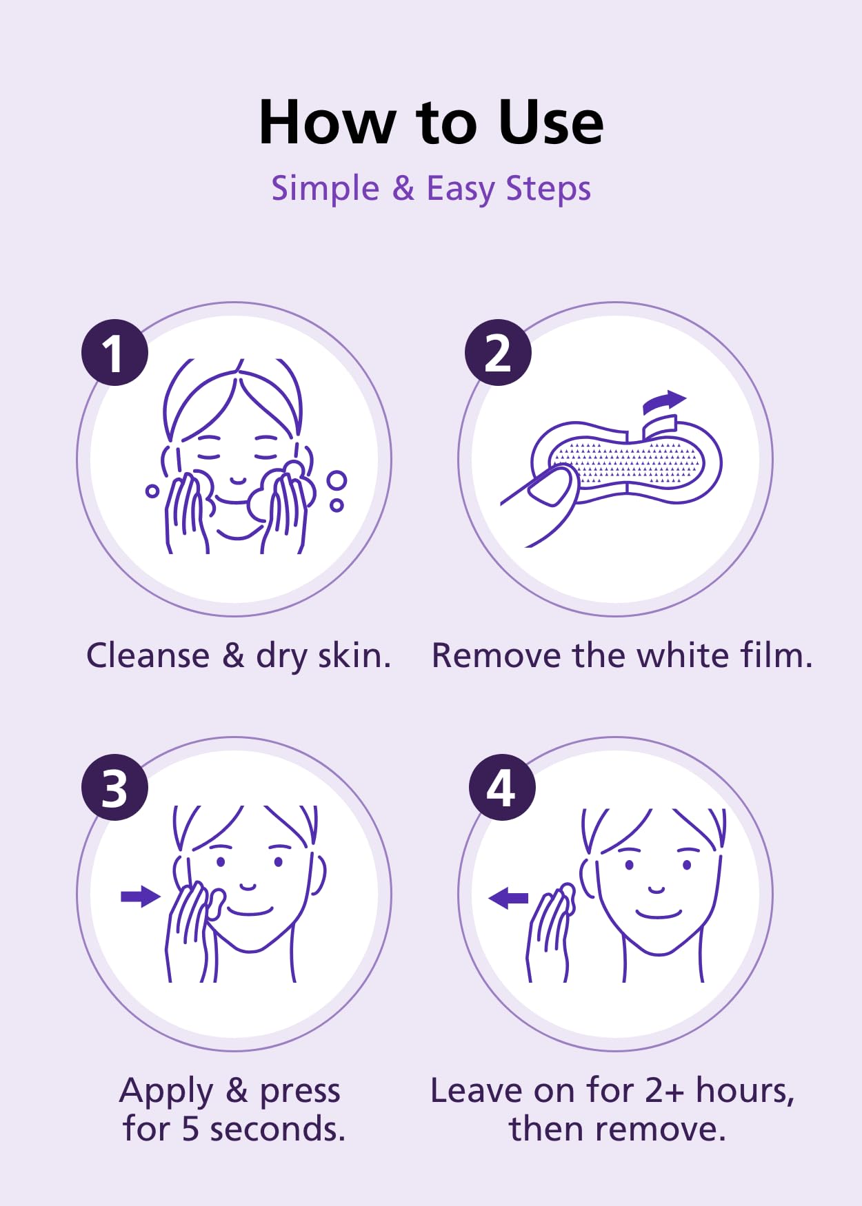 DWEasyDerm PDRN under-eye patch on skin demonstrating hydration.