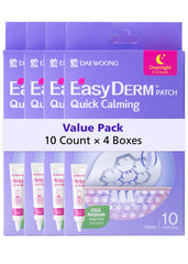 DWEasyDerm tea tree and cica soothing formula patch for irritated skin relief