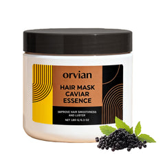 DYALE Orvian Caviar Hair Mask bottle for at-home spa treatment and smooth results
