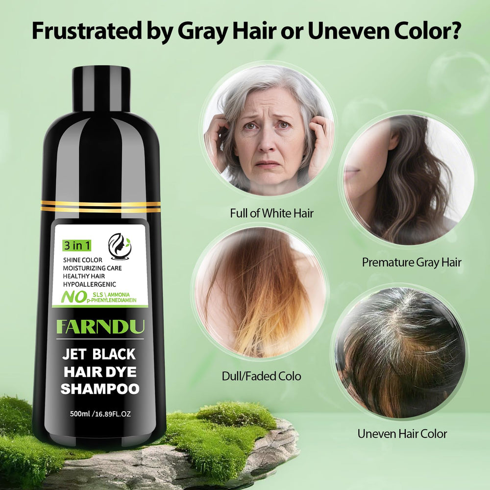DYEING 221 BC FarnDu wash-in color process for at-home use.