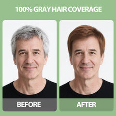 Color application close up shows even coverage and subtle shine