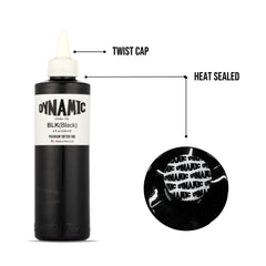 Anti-counterfeit coating on Dynamic Color Co packaging for integrity