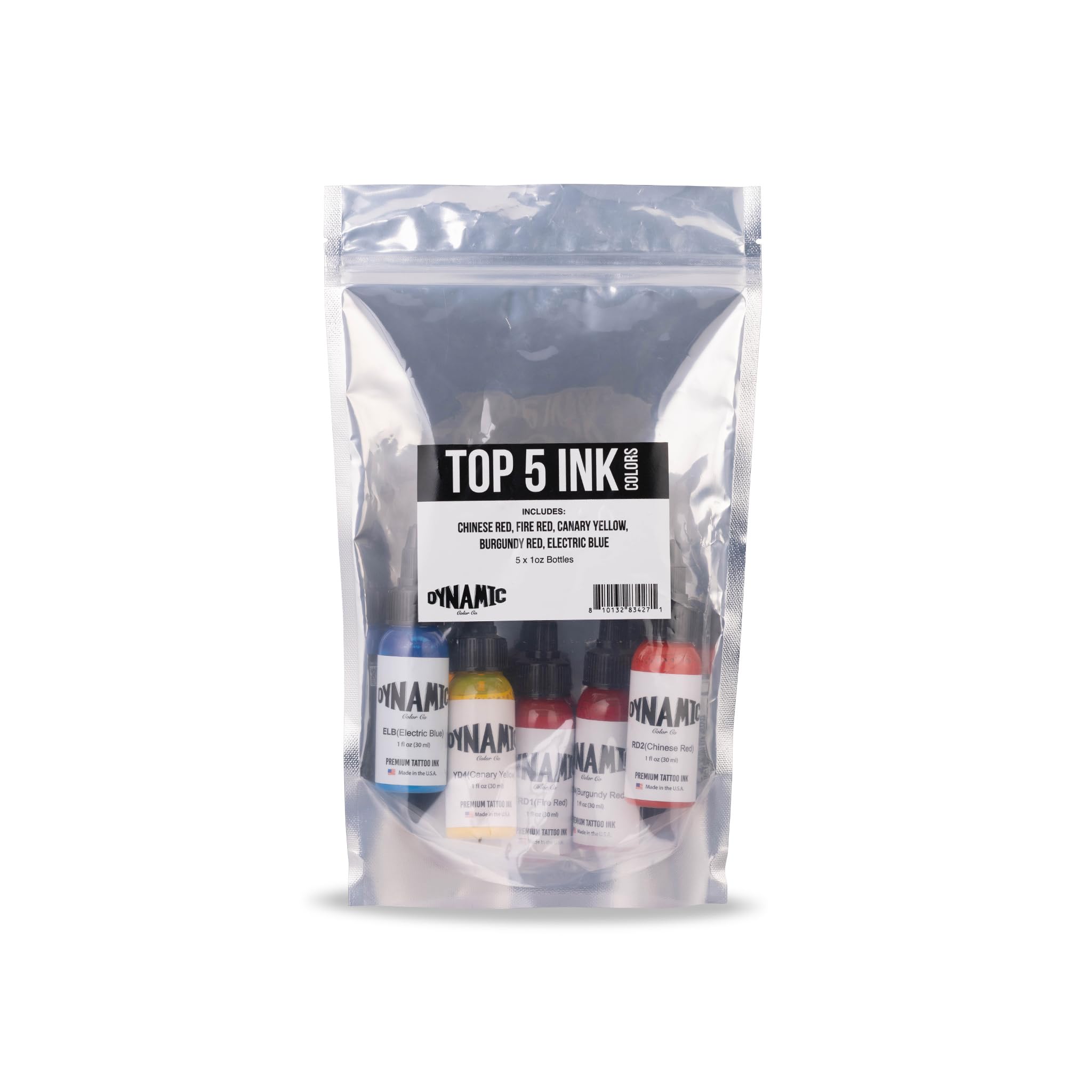 Dynamic Color Co Chinese Red 1oz bottle ready for bold line work