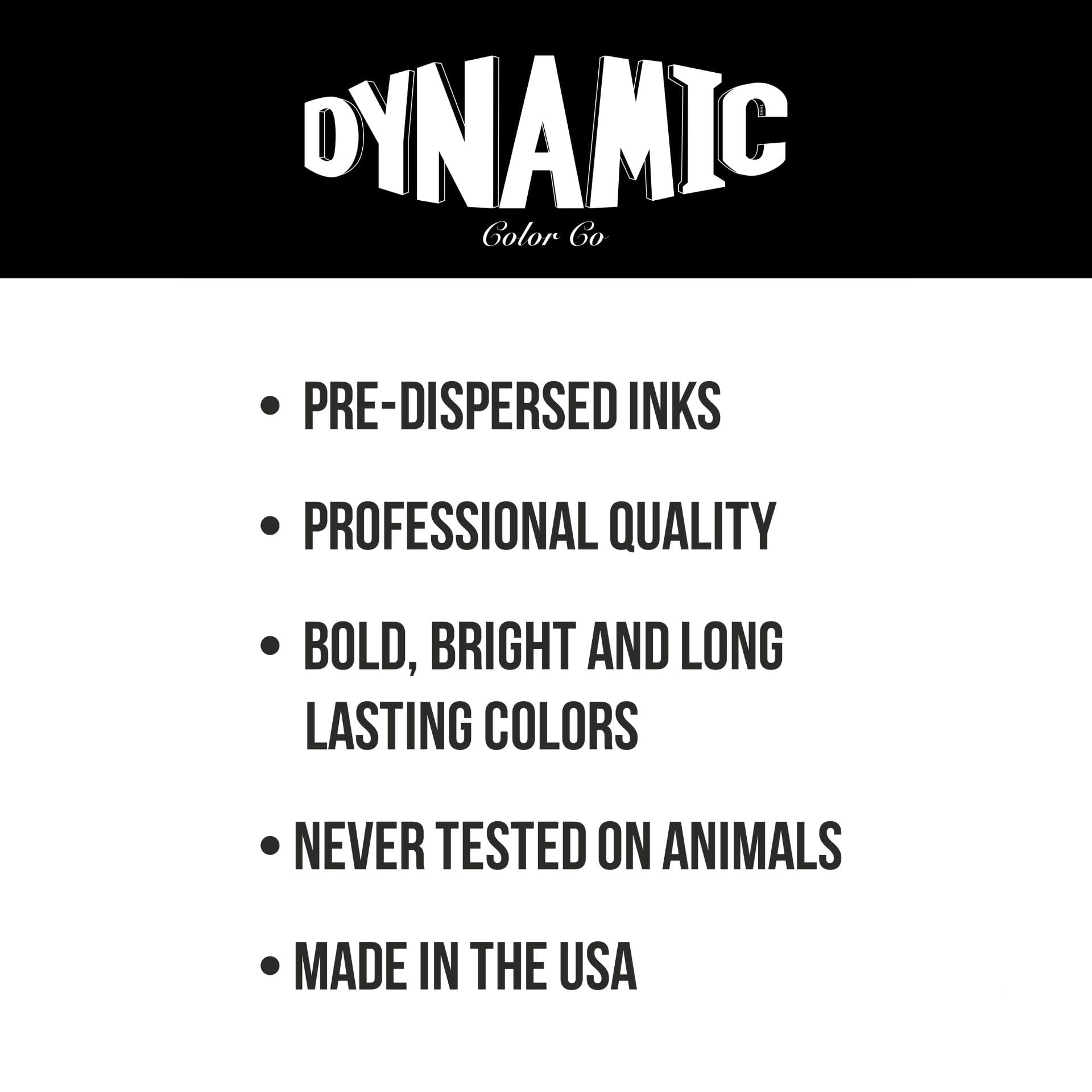 Dynamic Color Co Circa Color Set Turquoise ink for vibrant fills.