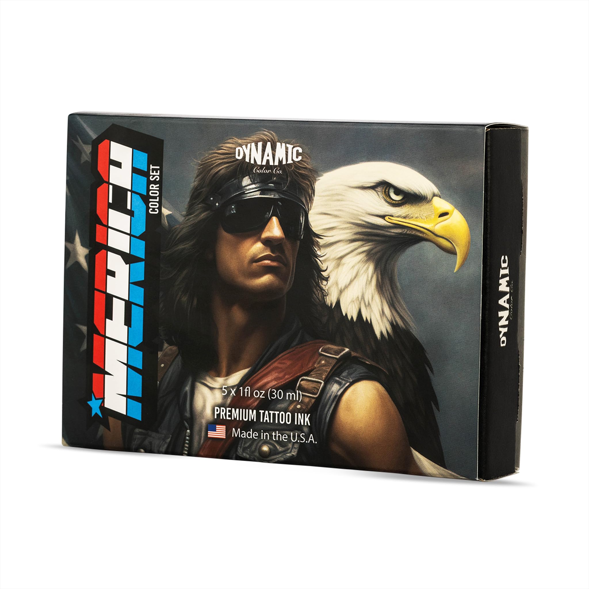 Dynamic Color Co Merica Color Ink Blue bottle for precise detailing and outlines.