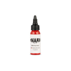 Dynamic Color Co Merica Color Ink Burgundy Red bottle for rich contrast.