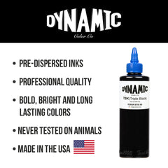 Dynamic Color Co packaging for easy dispensing and reduced waste.