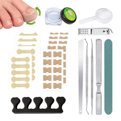 Dynaxor ingrown toenail kit with magnifier for precise at-home application