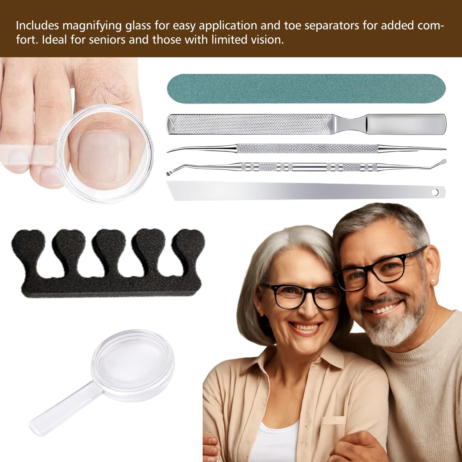 Dynaxor stainless steel tools for precise nail edge correction
