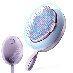 DYUHOOAO scalp massager front view in purple for relaxing head massage.