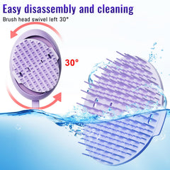DYUHOOAO scalp massager USB recharge for travel use.