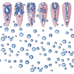 DZHILHMX UV-curing glue gel helps secure stones with precision during nail art.