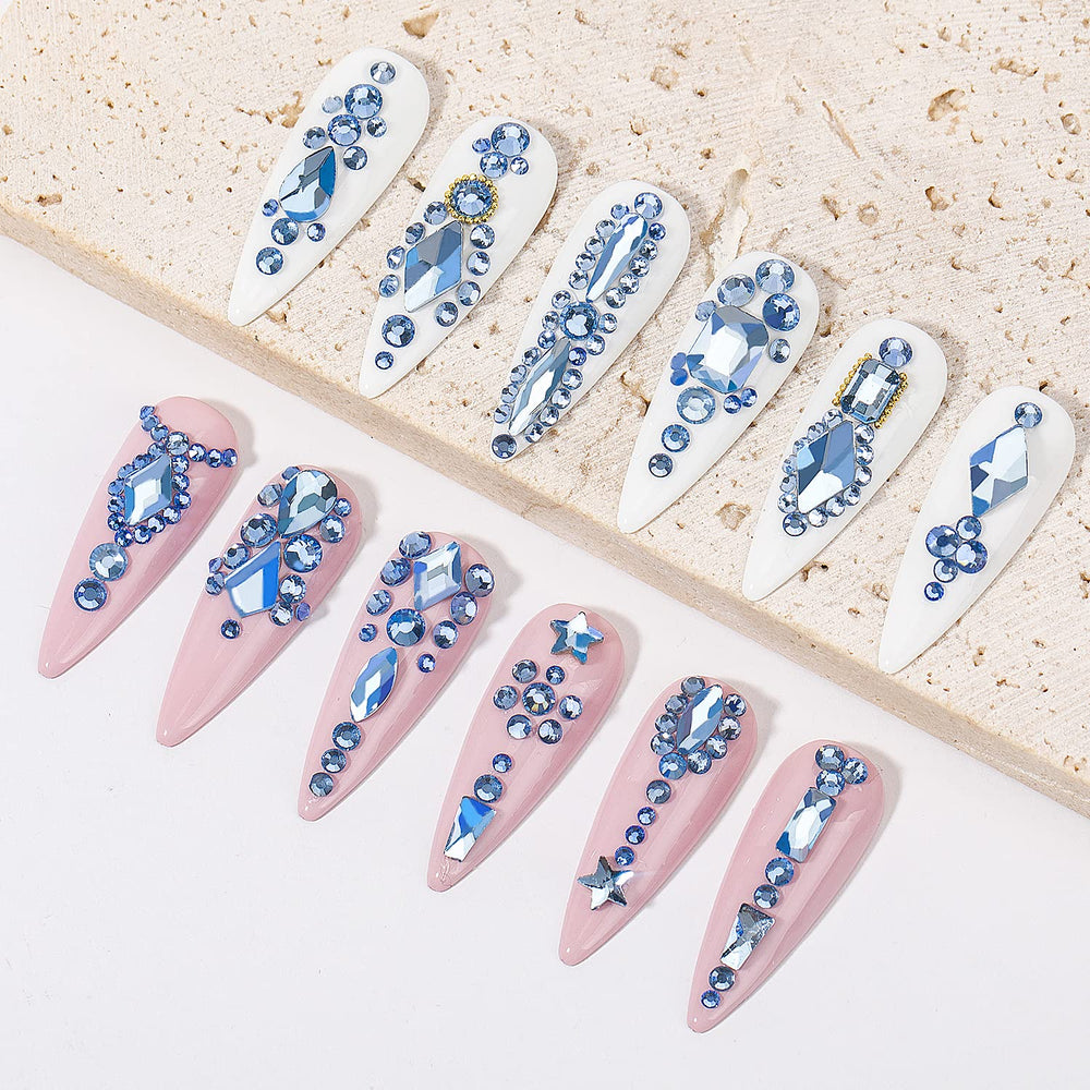 DZHILHMX travel-friendly kit makes on-the-go nail art quick and mess-free.