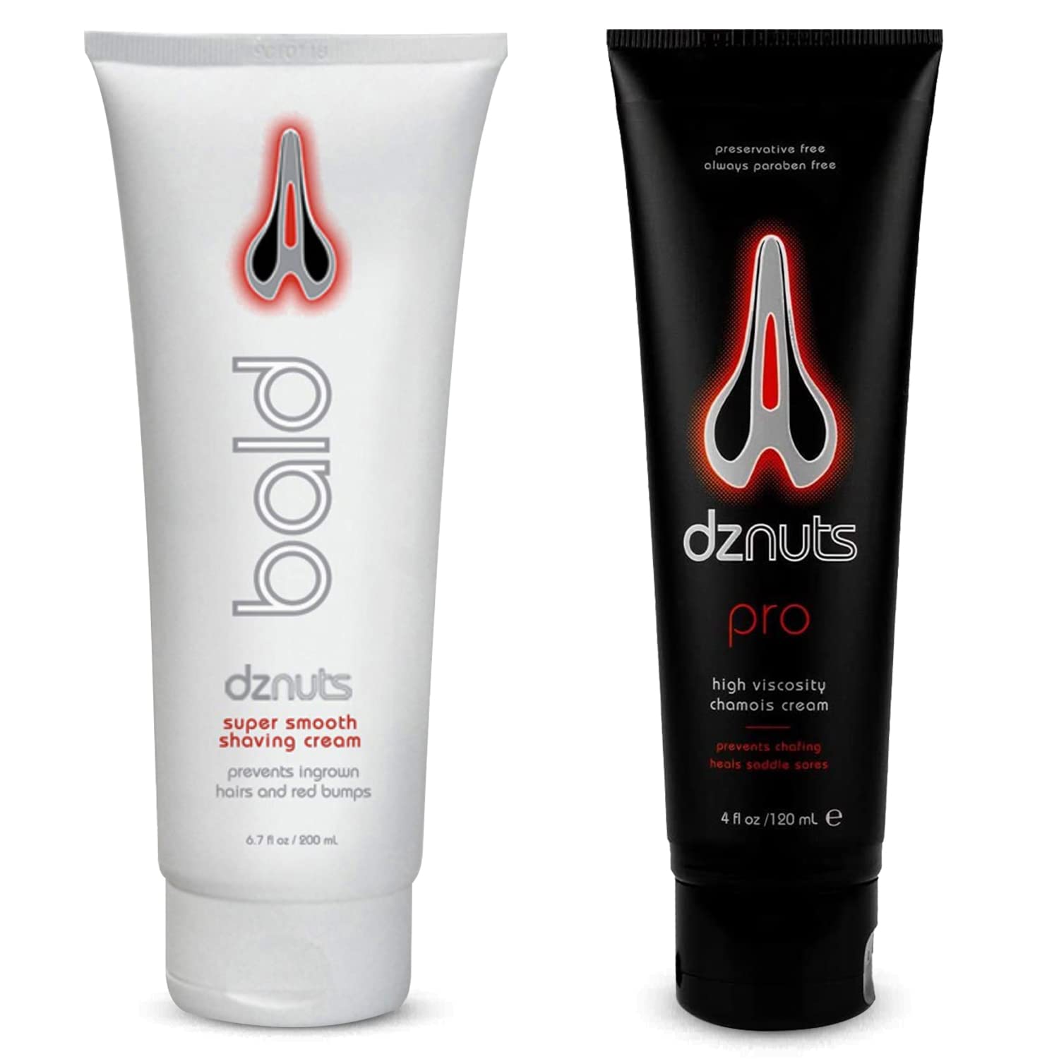 Dznuts Pro Chamois Cream bottle helps prevent chafing during activity.