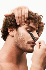 E Elegance razor and gel setup for easy grooming routine