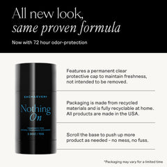 Each & Every aluminum-free deodorant stick close-up showing smooth glide