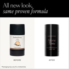 Each & Every Cedar Vanilla deodorant application demonstrates smooth glide.