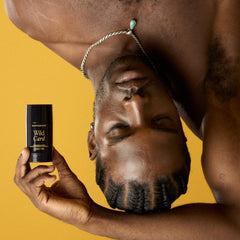 Each & Every deodorant label close-up emphasizes cardamom-ginger scent for daily wear.