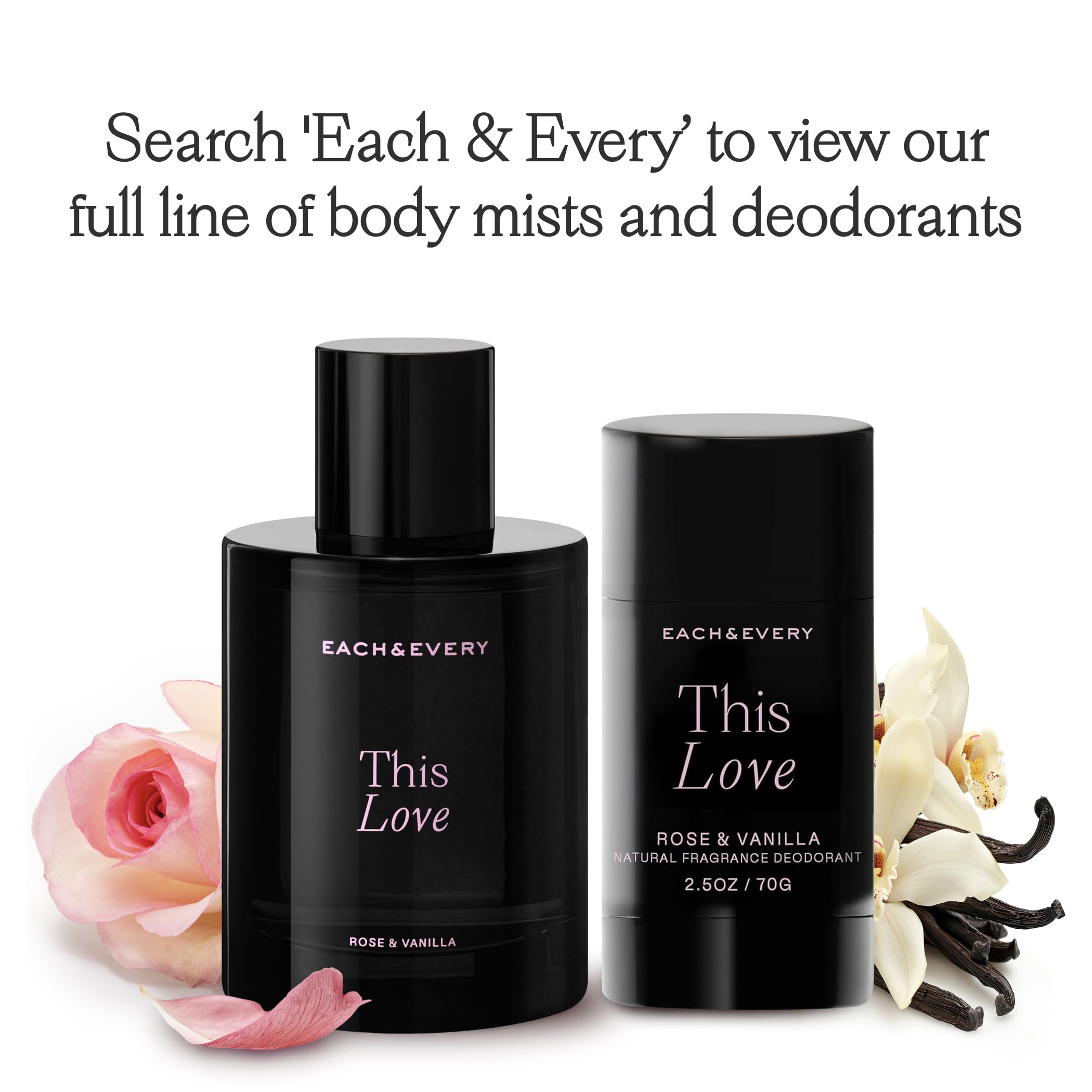 Each & Every unisex deodorant for gym bag and daily use