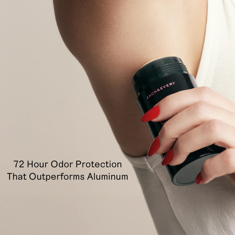 Each & Every skin-friendly formula glides smoothly for comfortable all-day wear.