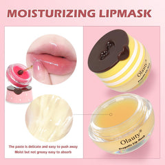 Eakroo Apple Lime flavor lip balm in honey pot for zesty hydration