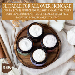 Baby-friendly application on delicate skin using EAP ACRES balm.